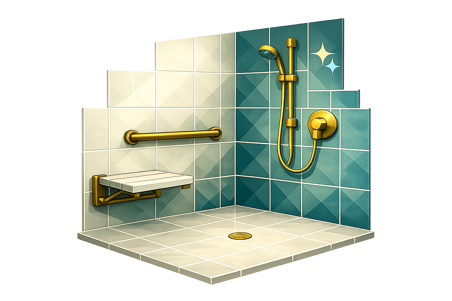 Accessible & ADA Bathrooms illustration