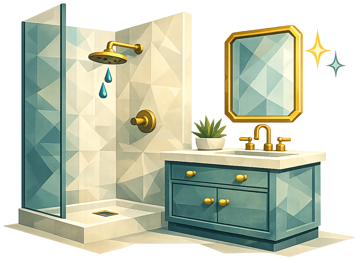 Bathroom Remodeling illustration