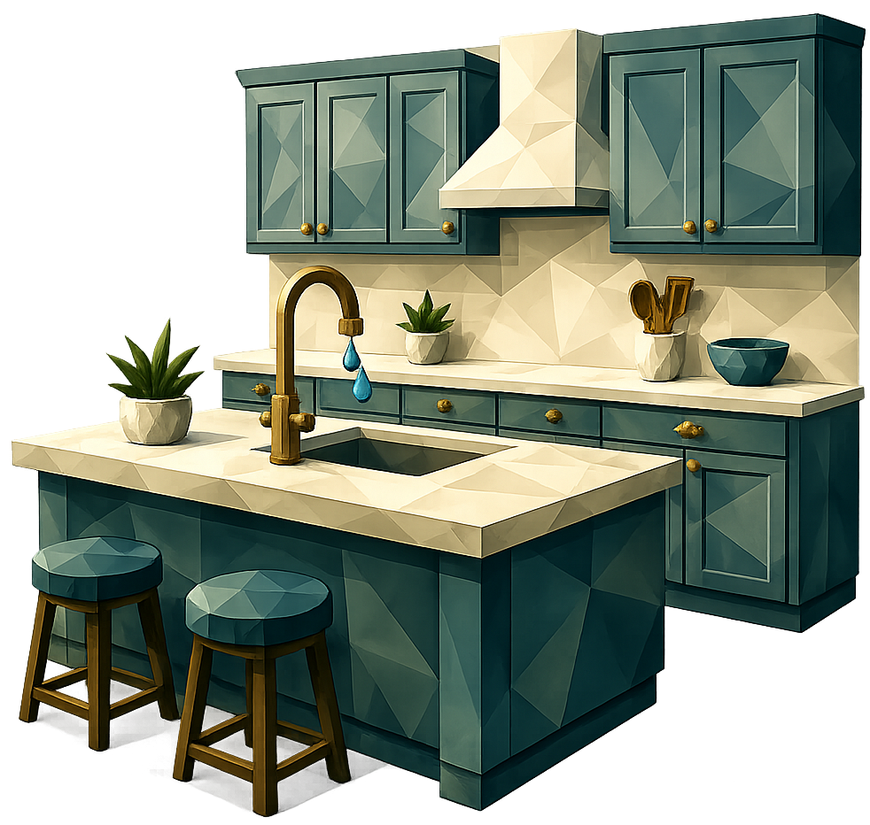 Kitchen Remodeling illustration