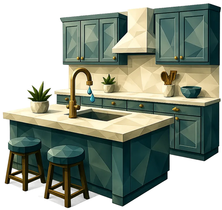 Kitchen Remodeling — Venture Plumbing, Rockport TX