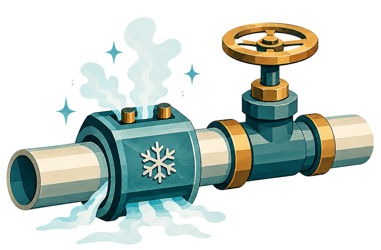 Non-Invasive Water Shutoff illustration