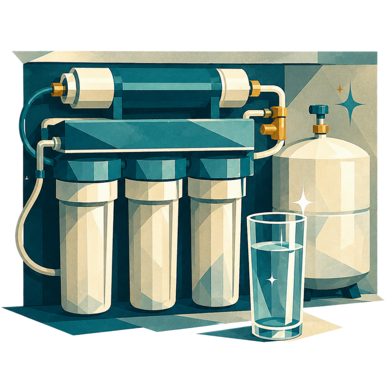 Water Filtration illustration