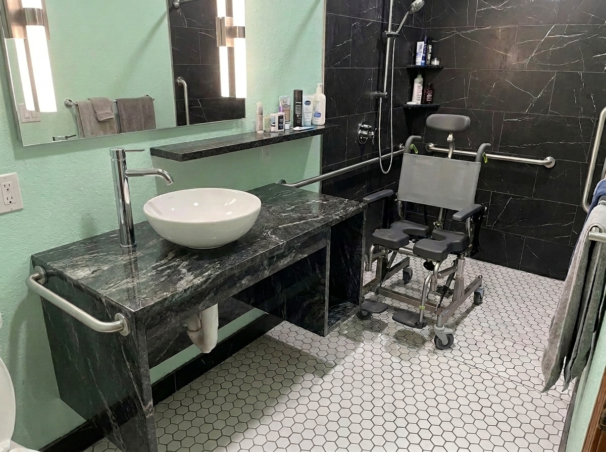 Accessible & ADA Bathrooms — Venture Plumbing, Rockport TX