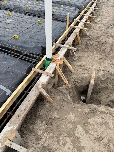 New-construction stub-out