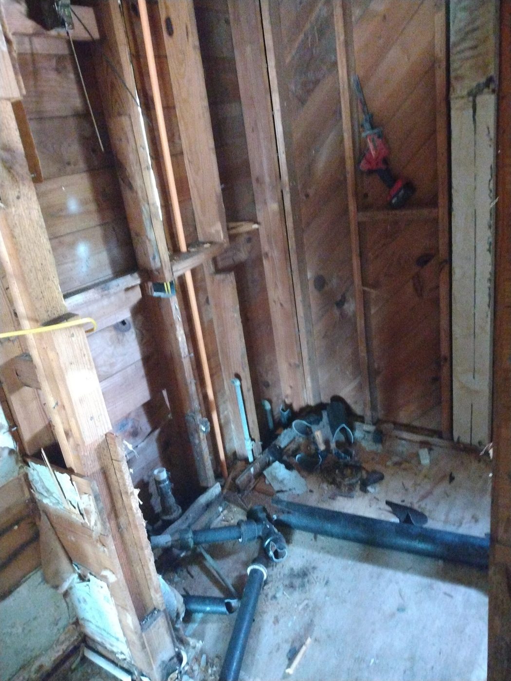 Commercial repipe — demo