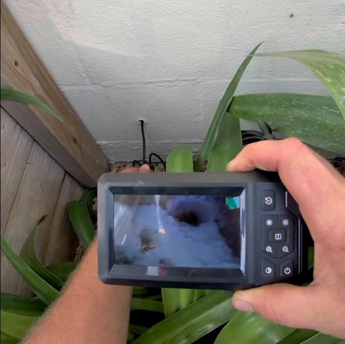 See inside the line