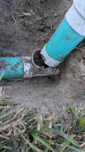 Sewer line tie-in