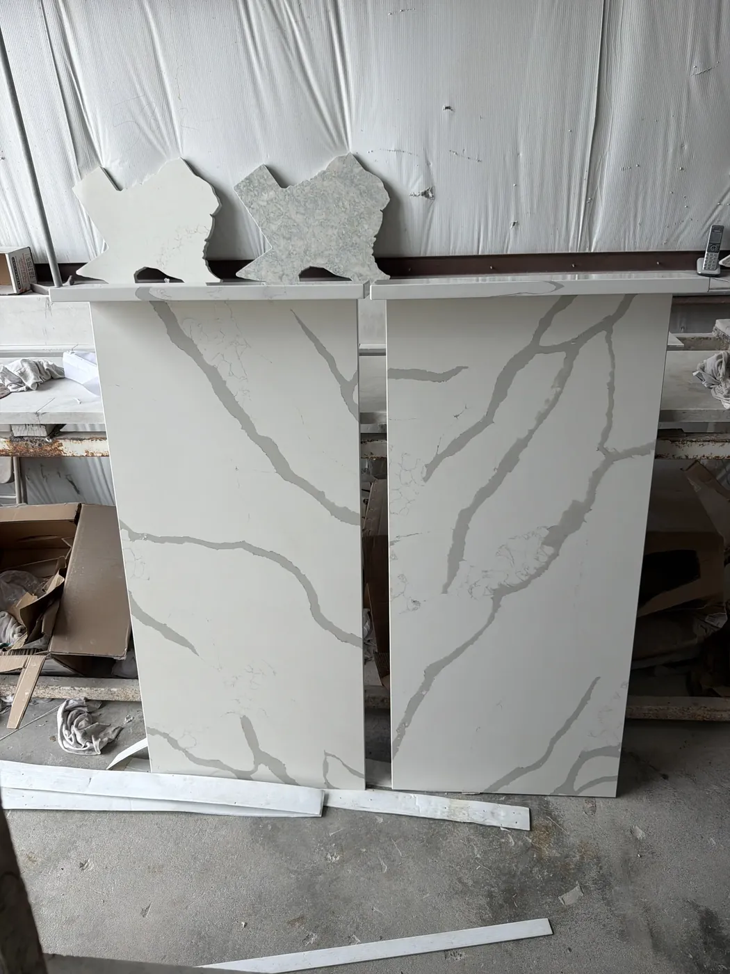 Custom granite backsplashes installed by Venture Plumbing — Paradise Key Dockside Bar, Rockport