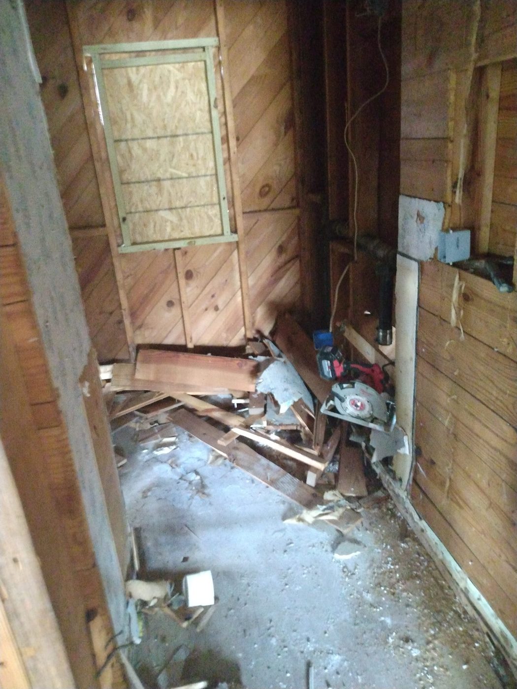 Galvanized line replacement